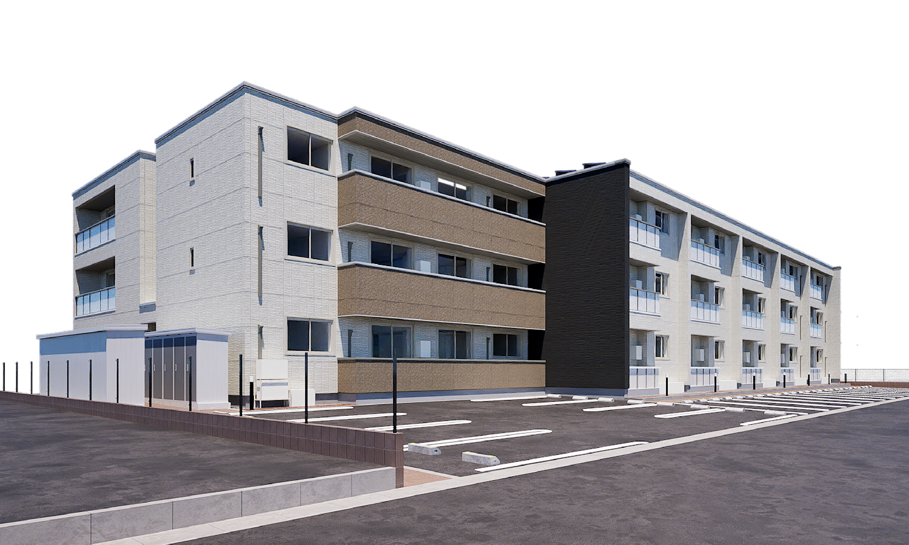 エントランスアプローチ完成予想図